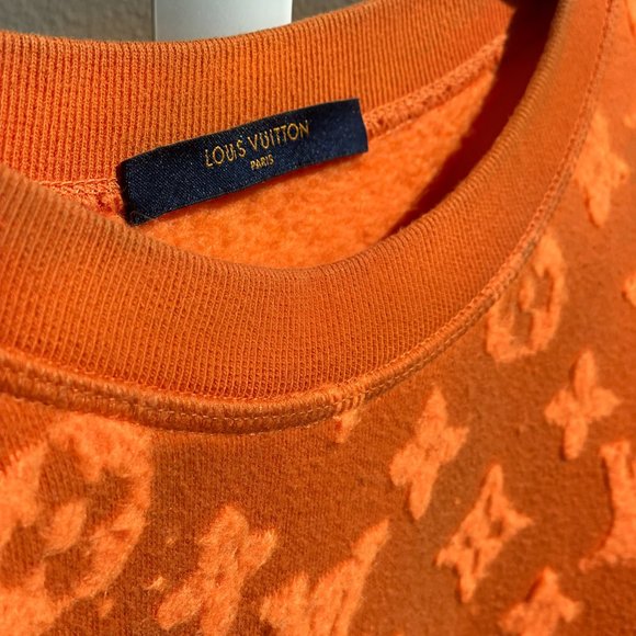 Virgil Abloh x Louis Vuitton Monogram Crew Neck Sweatshirt - Picture 6 of 9
